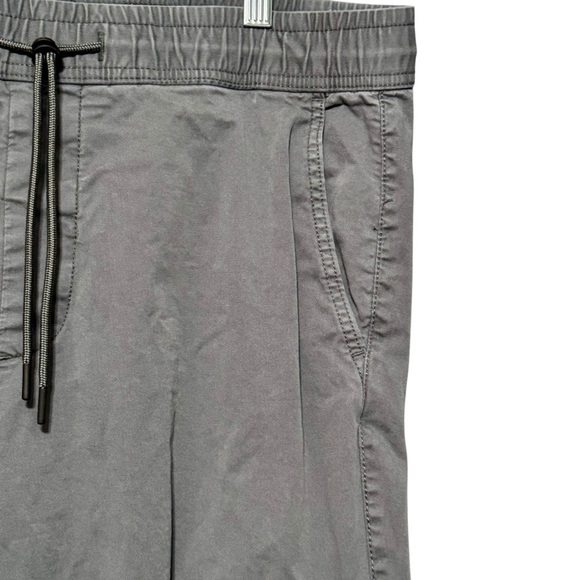 ZARA Gray Pull On Drawstring Waist Joggers size large - Picture 4 of 9